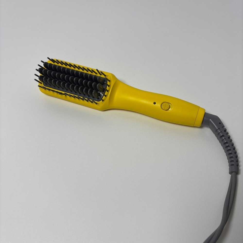 Drybar Baby Brush Crush Mini Heated Hair Straightening Brush Iron Travel Tested - Picture 6 of 8